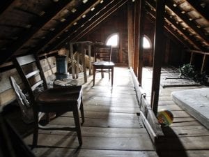 Villisca Ax Murder House Attic