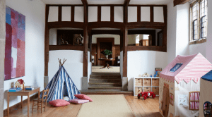 The Middle Hall at Ashby Manor House