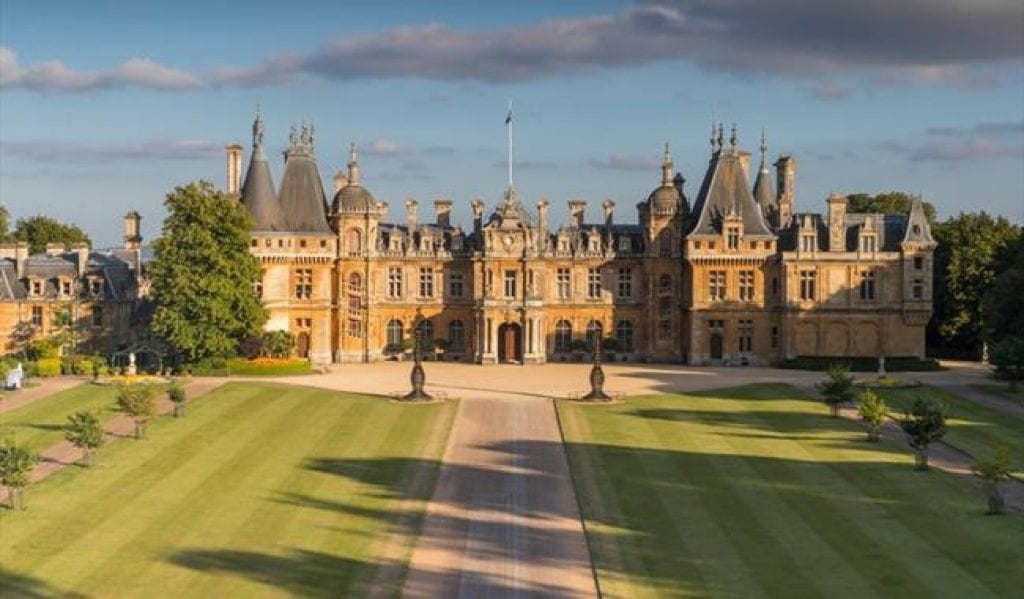 Waddeson Manor inspired George Vanderbilt, it was build in 1874 by Baron Ferdinand de Rothschild.
