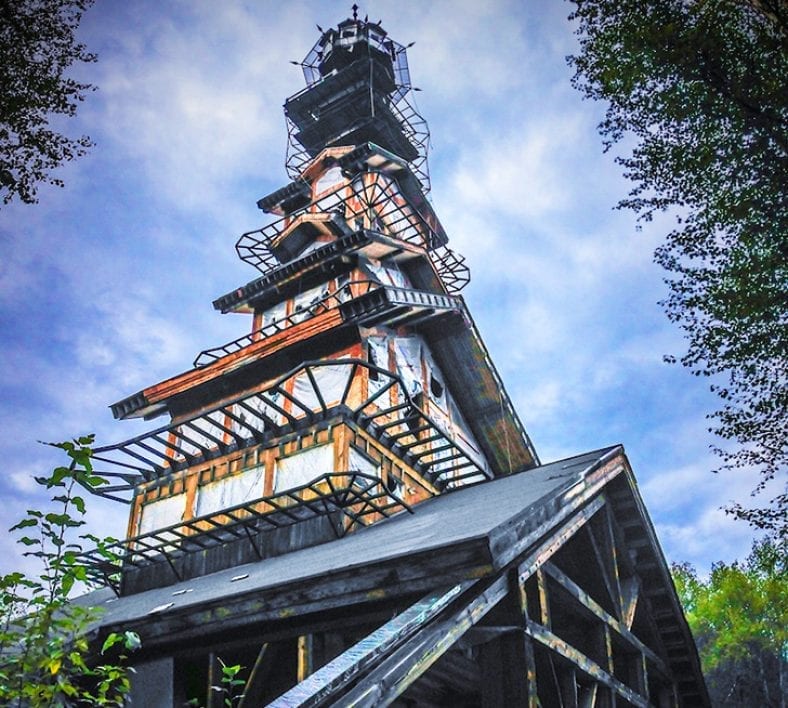 Goose Creek Tower - The Alaskan Cabin That Never Stopped ...