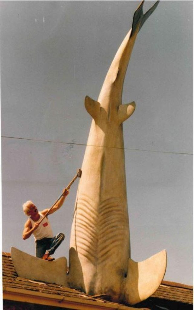 Bill Heine Cleaning Shark