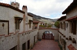 Scotty's Castle Courtyard