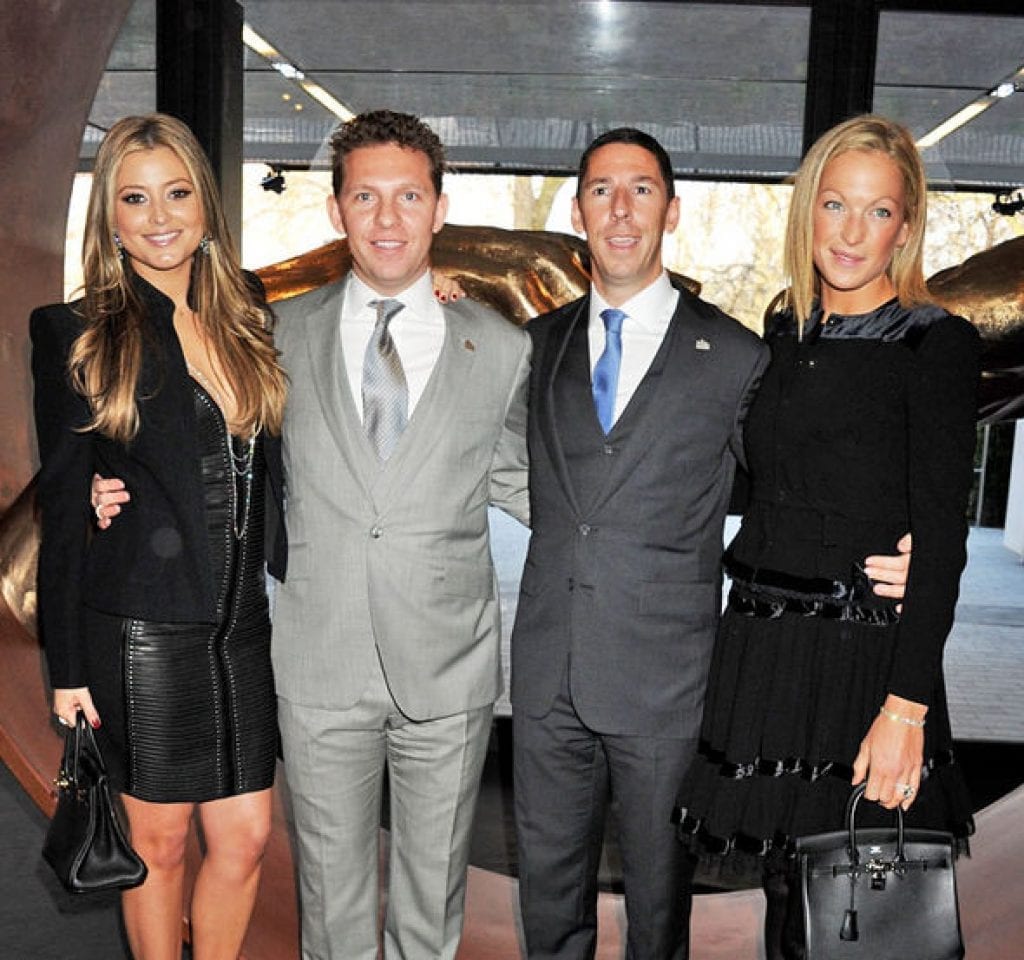 Holly Valance with Husband Nick, owners of One Hyde Park.