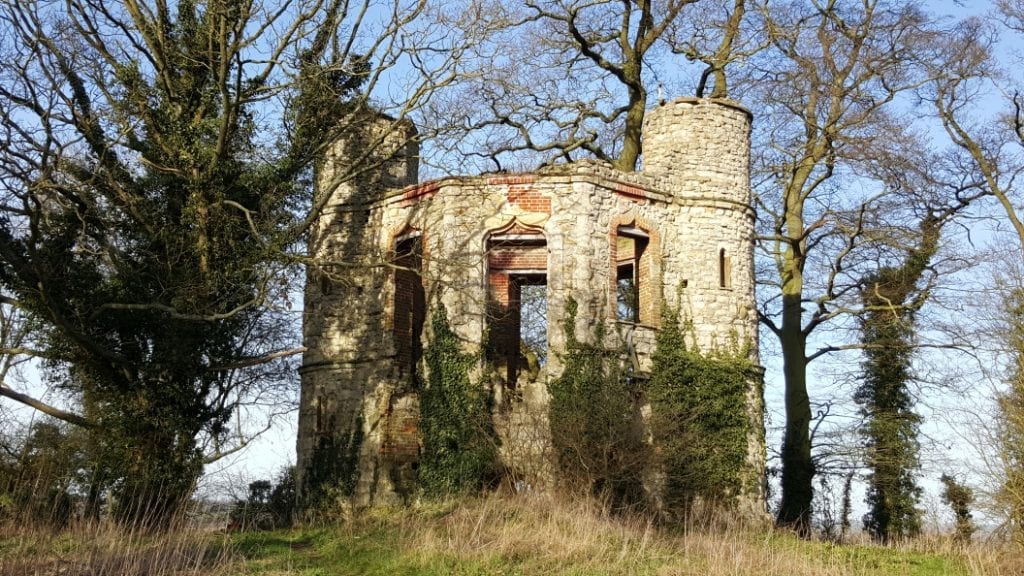 Abandoned Dinton Castle