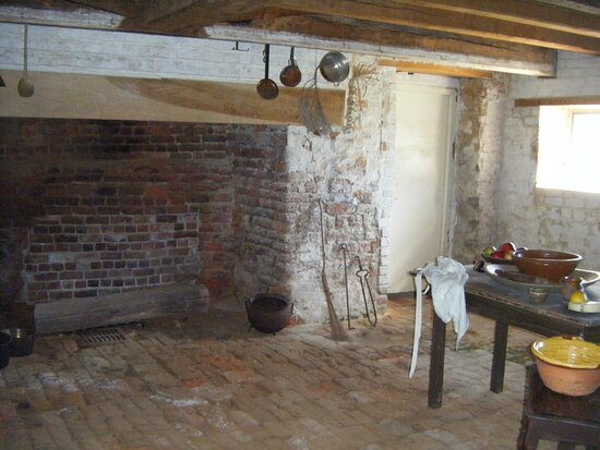 Kitchen In Basement Bacon's Castle